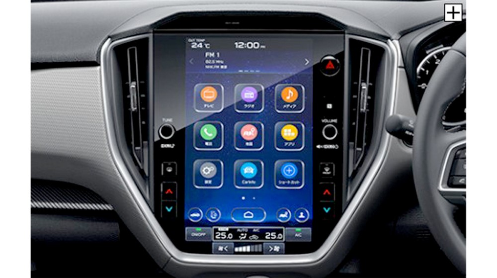 11.6インチセンターインフォメーションディスプレイ&インフォテインメントシステム【標準装備】