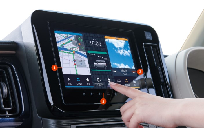 9インチ全方位モニター付メモリーナビゲーション【純正品】