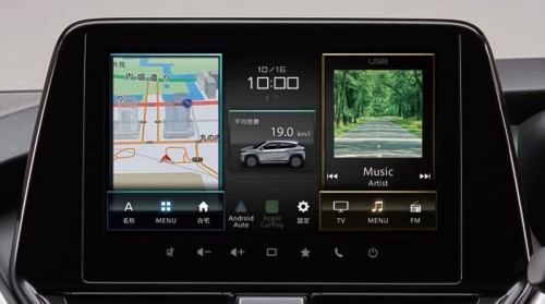 9インチスマートフォン連携メモリーナビゲーション【標準装備】